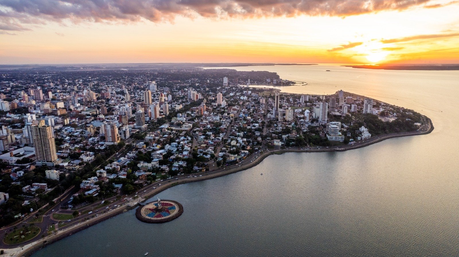 Vista aérea de Posadas