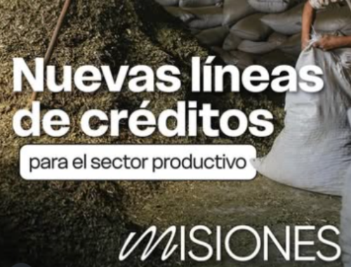 Misiones lança créditos produtivos com apoio do Banco Nación
